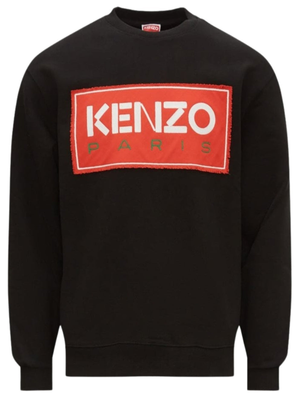 Kenzo Paris Block Logo Black Sweatshirt