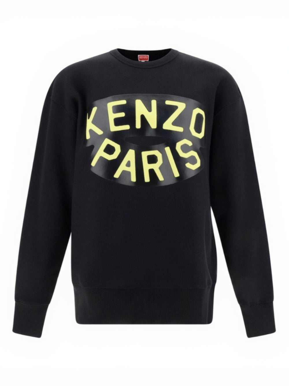 Kenzo Paris Large Logo Black Sweatshirt
