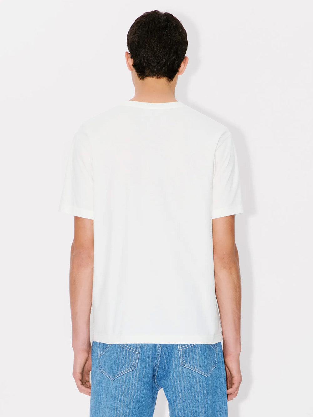Kenzo Boke Flower Printed T-Shirt in White